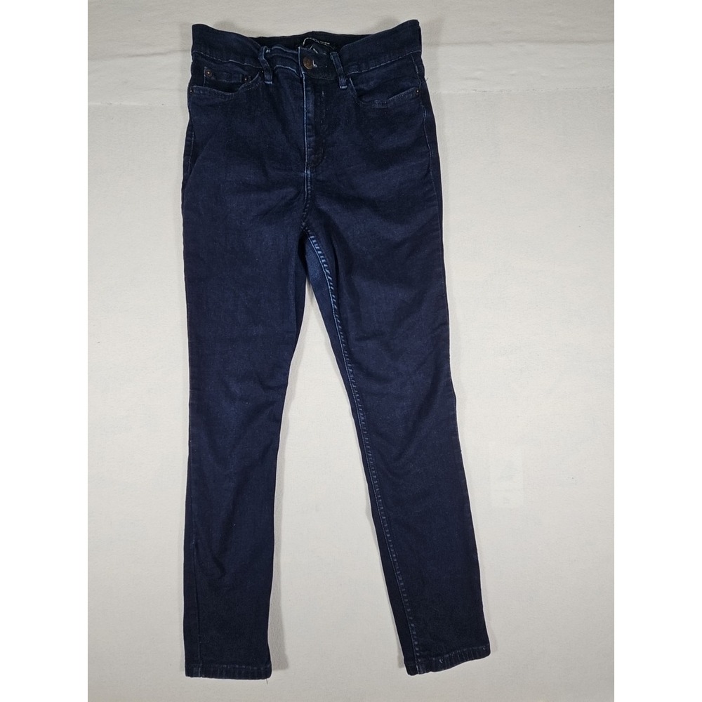 Calvin Klein Women's Jeans High Rise Skinny Size 10 Dark Wash Denim